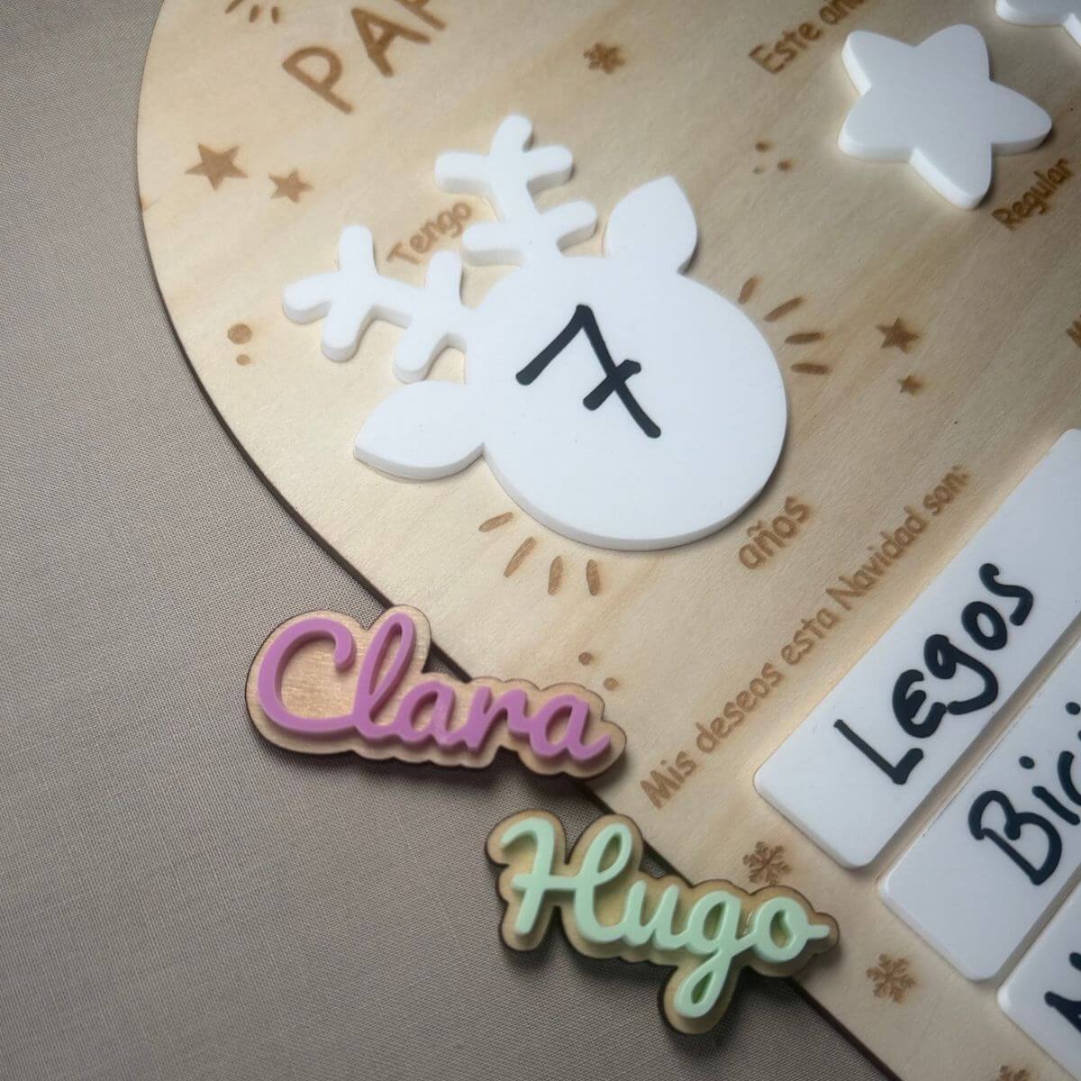 Lista de Deseos de Navidad para Papá Noel | Personalizada Lista de Deseos para Papá Noel | Placa de Navidad Personalizada Placa Lista de Deseos para Papá Noel | Navidad Personalizada Lista de Deseos Navidad para Niños | Papá Noel Personalizada Placa de Deseos de Navidad para Niños | Papá Noel