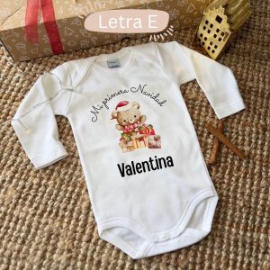Body bebé Navidad personalizado con nombre Body de bebé personalizado para Navidad Body bebé personalizado Mi Primera Navidad Body navideño para bebé con nombre Body Navidad personalizado para bebé Body de bebé para Navidad personalizado con nombre